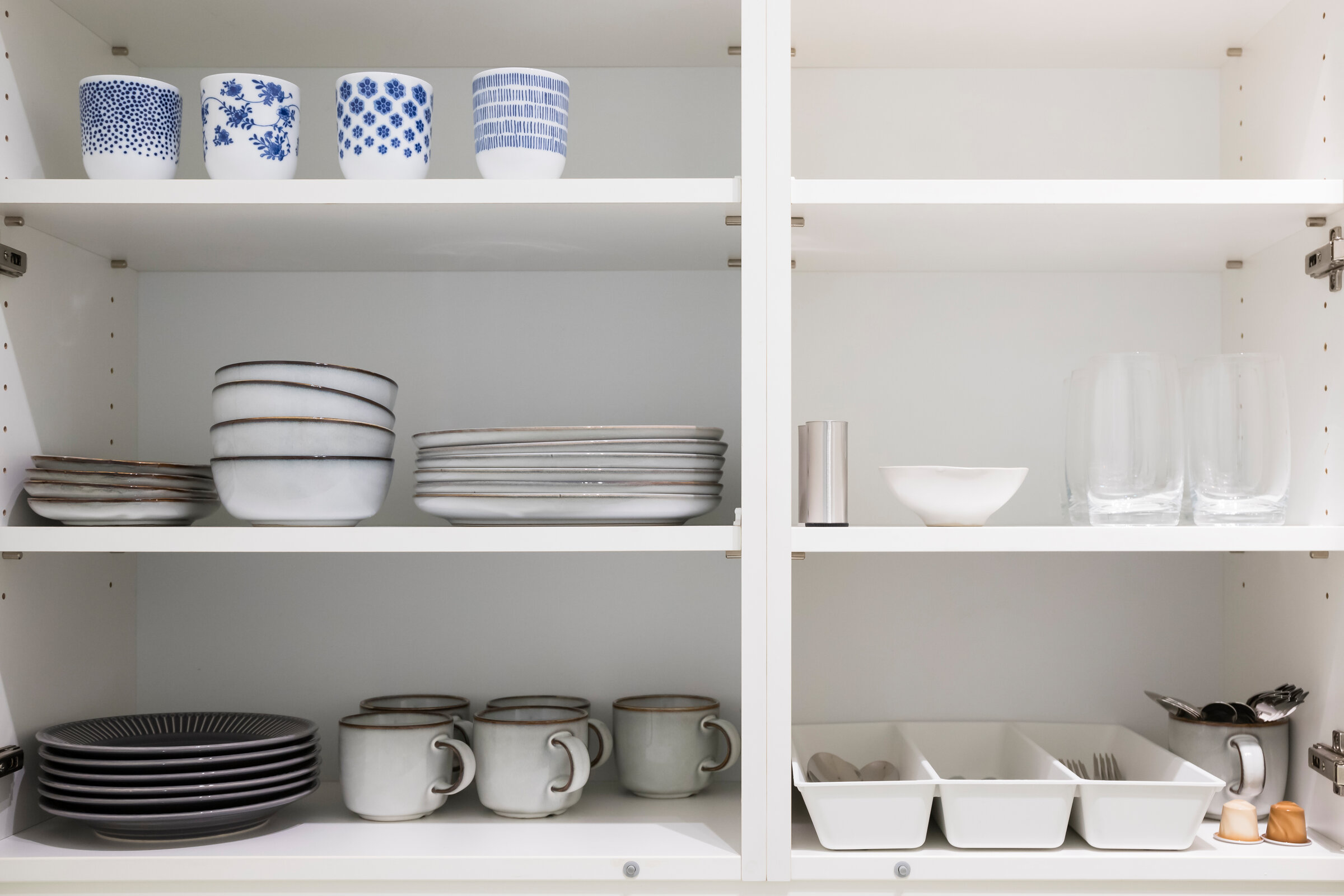 Voll ausgestattete Küche