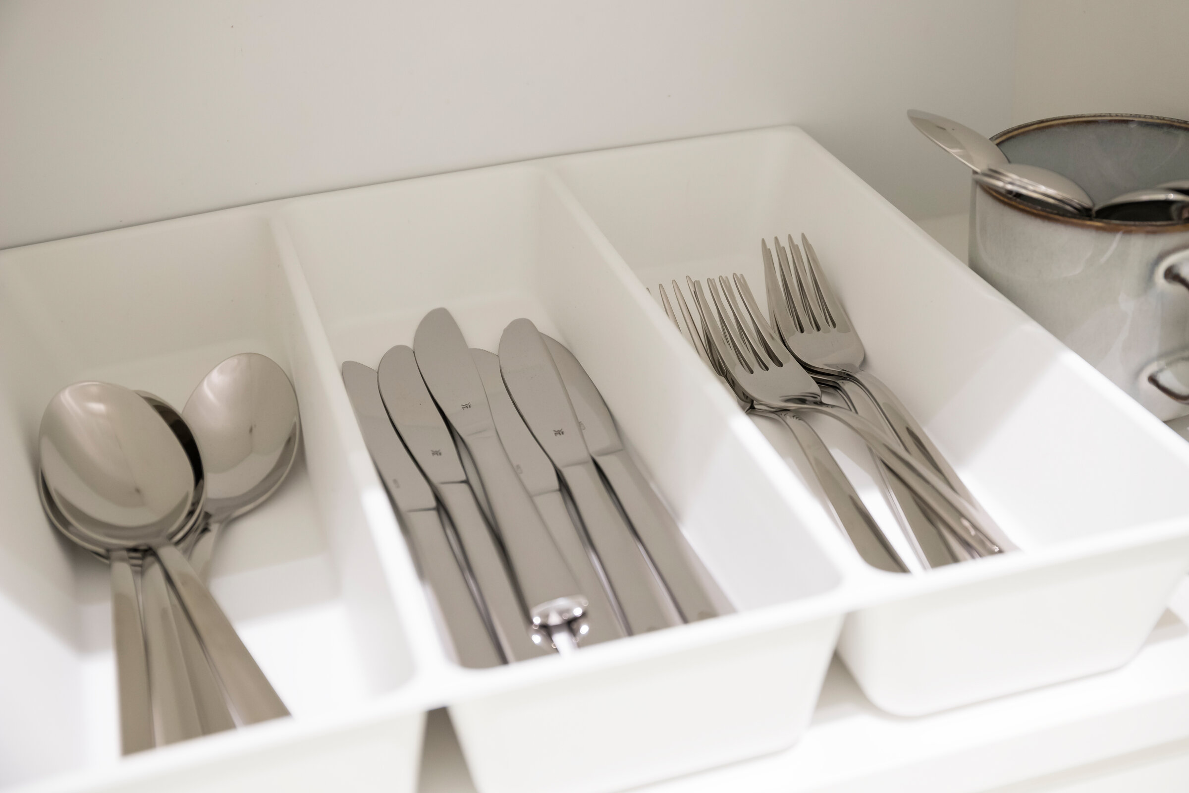 Voll ausgestattete Küche