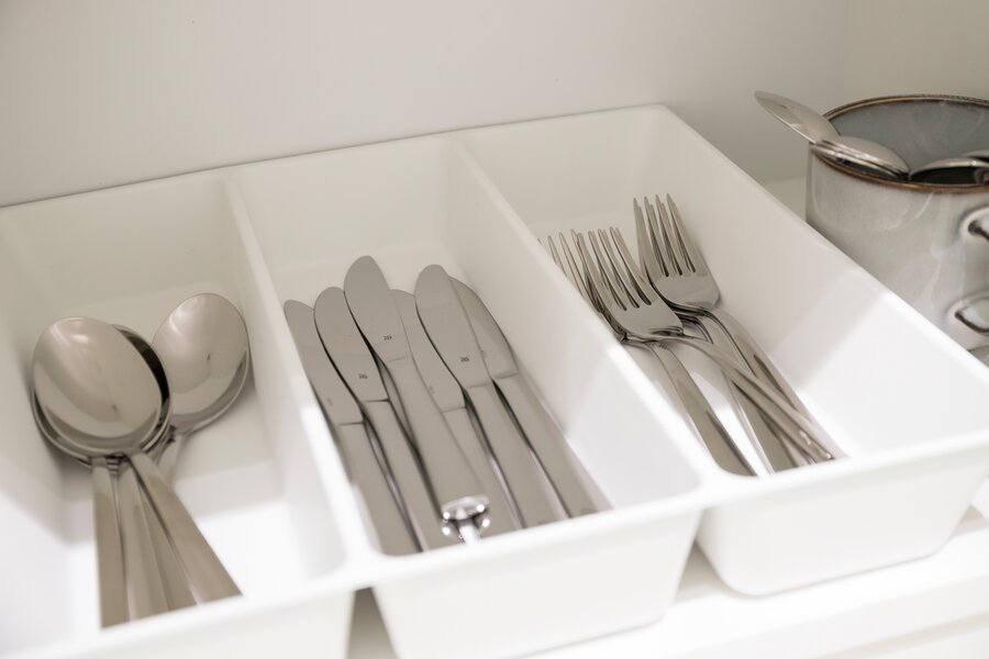 Voll ausgestattete Küche