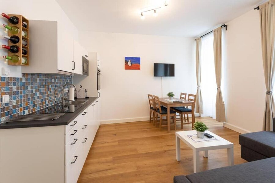 Wohzimmer mit Möbel 