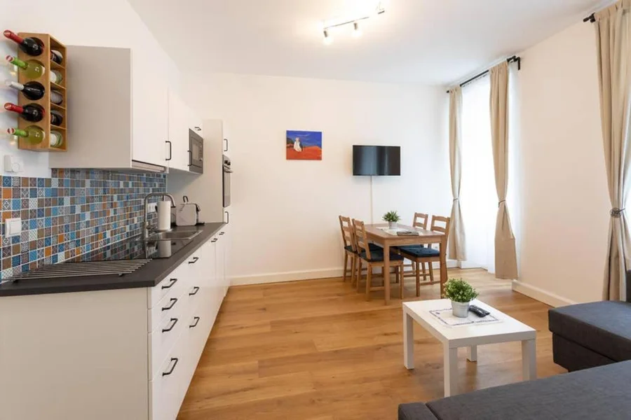 Wohzimmer mit Möbel 