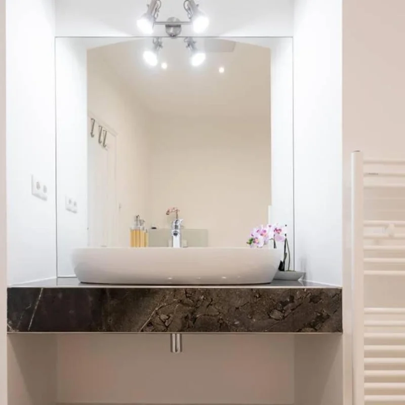 Waschbecken im Badezimmer 