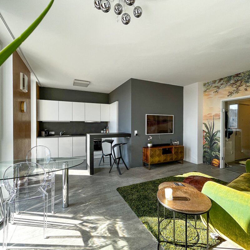 Wohnraum, orientiert nach Westen | © Diether Raffelsberger