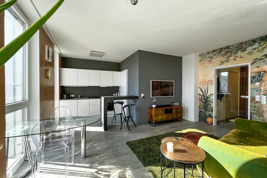 Wohnraum, orientiert nach Westen | © Diether Raffelsberger