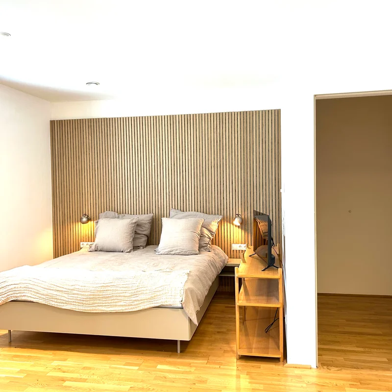 Extrem ruhig und gemütlich eingerichtet