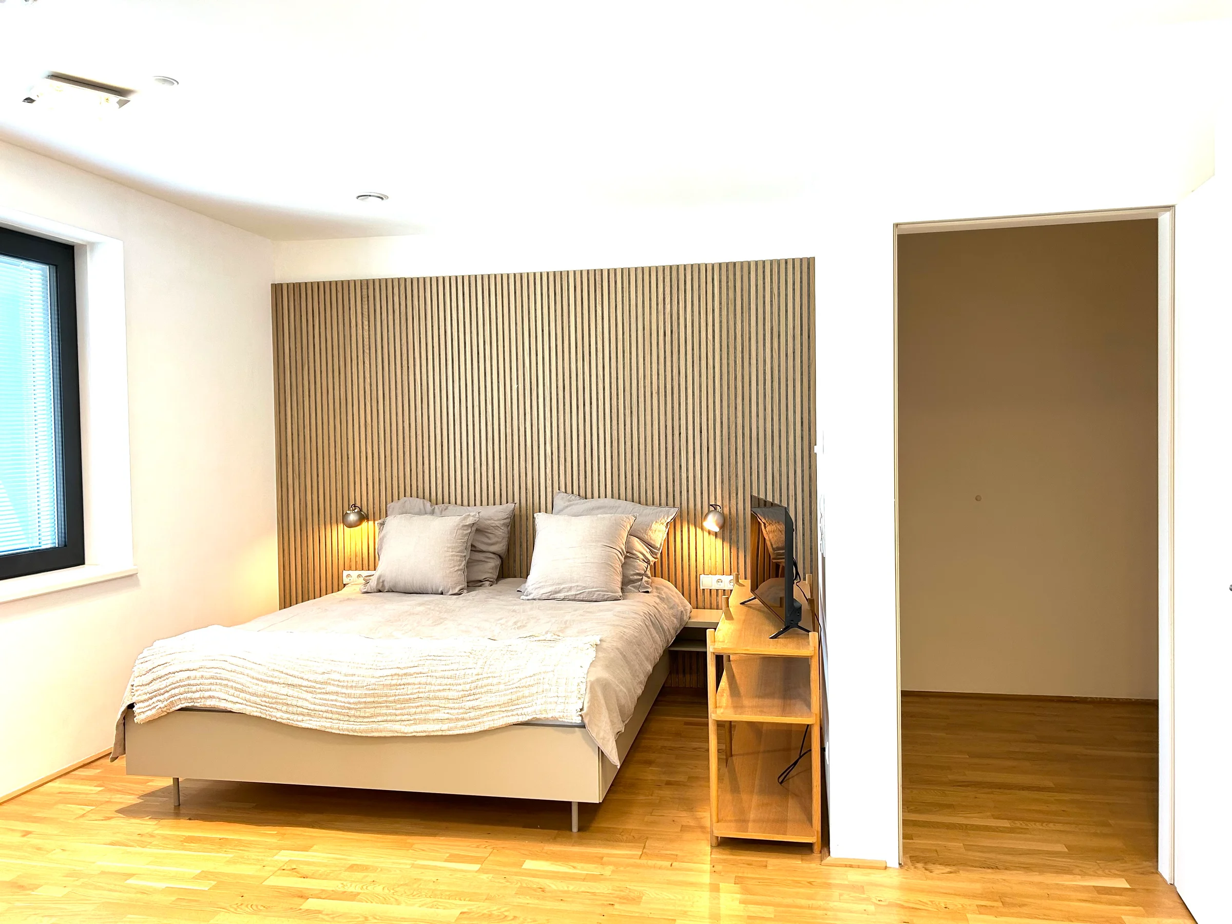 Extrem ruhig und gemütlich eingerichtet