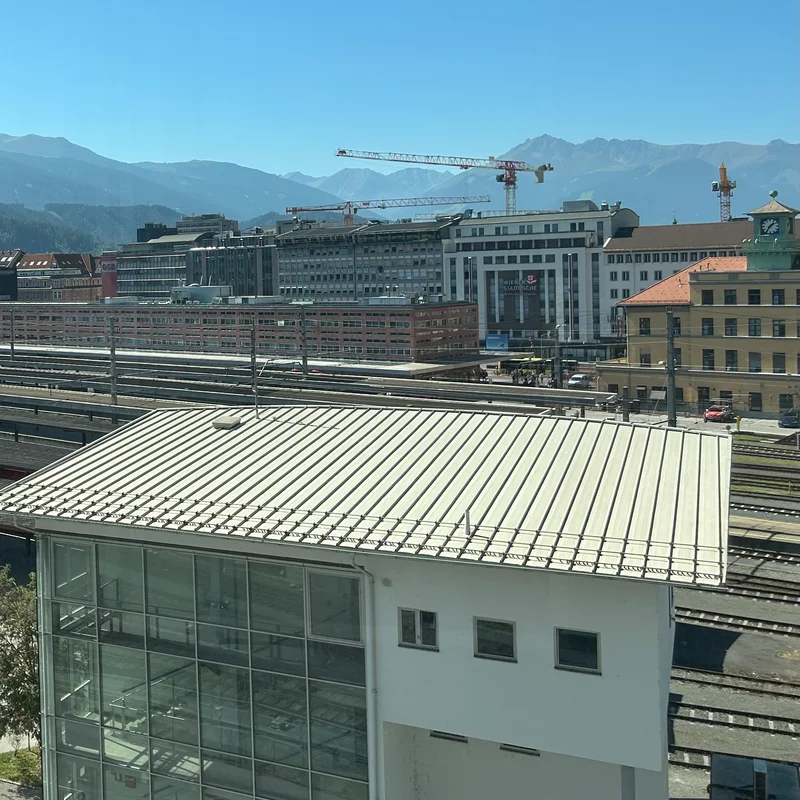 Aussicht über die Innenstadt Richtung Westen