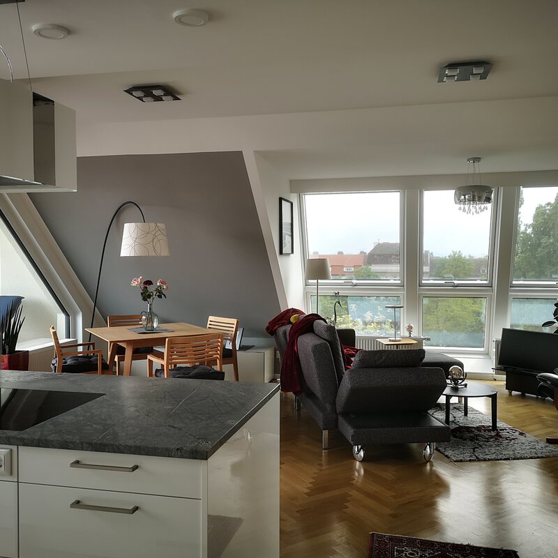 Blick von der Küche aus