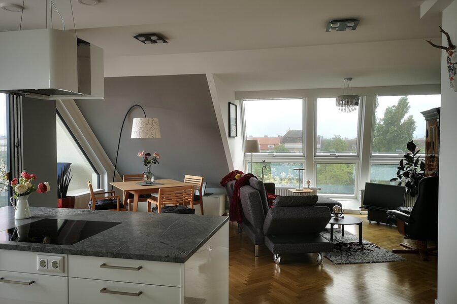 Blick von der Küche aus