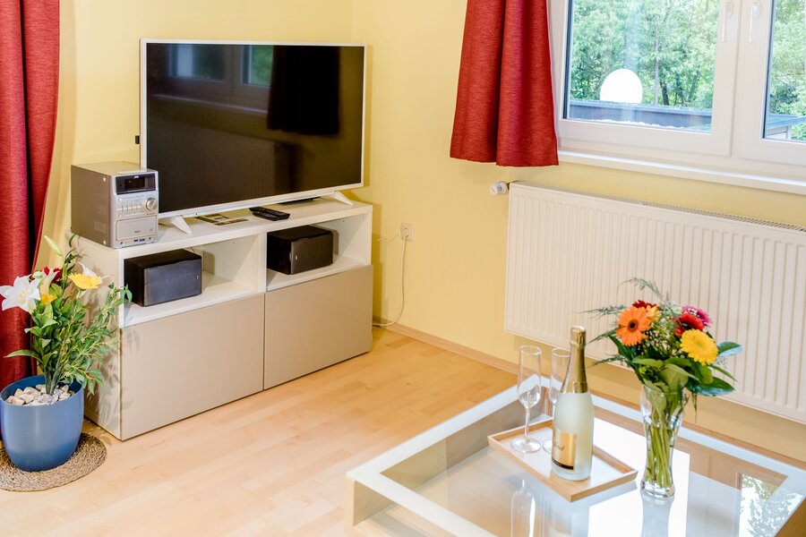 Wohnzimmer mit TV