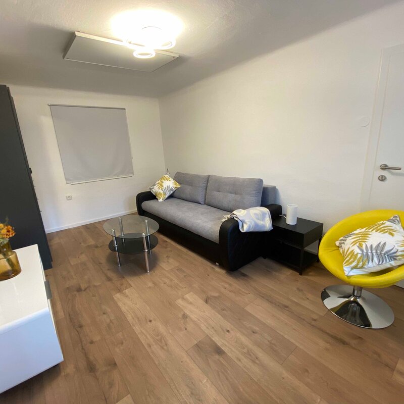 Wohnzimmer mit Schlafsofa (2 pers)