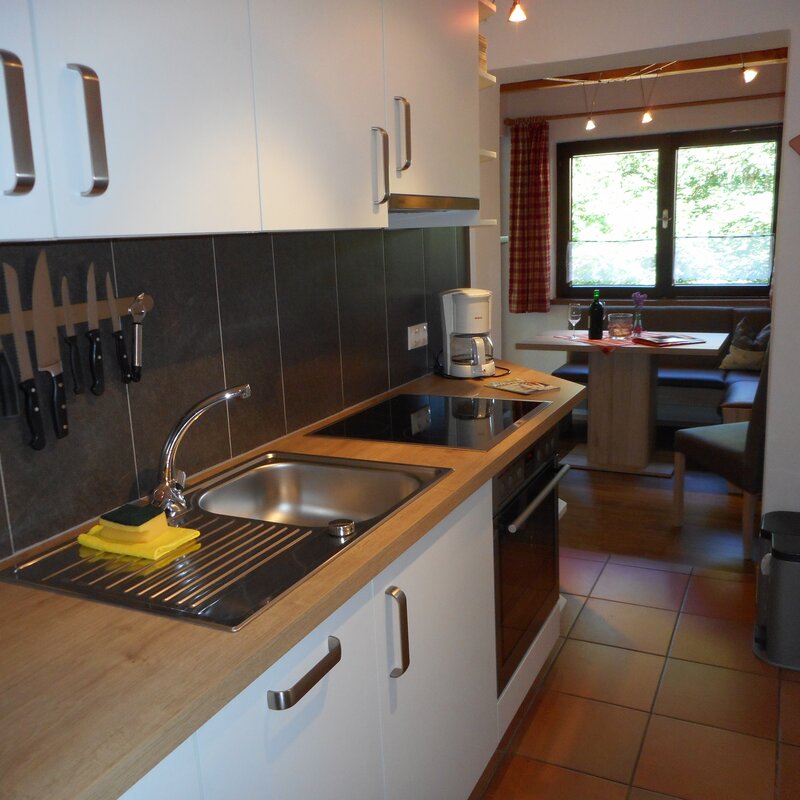 Küche Apartment Pendlingblick