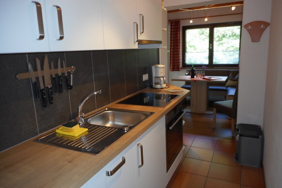 Küche Apartment Pendlingblick
