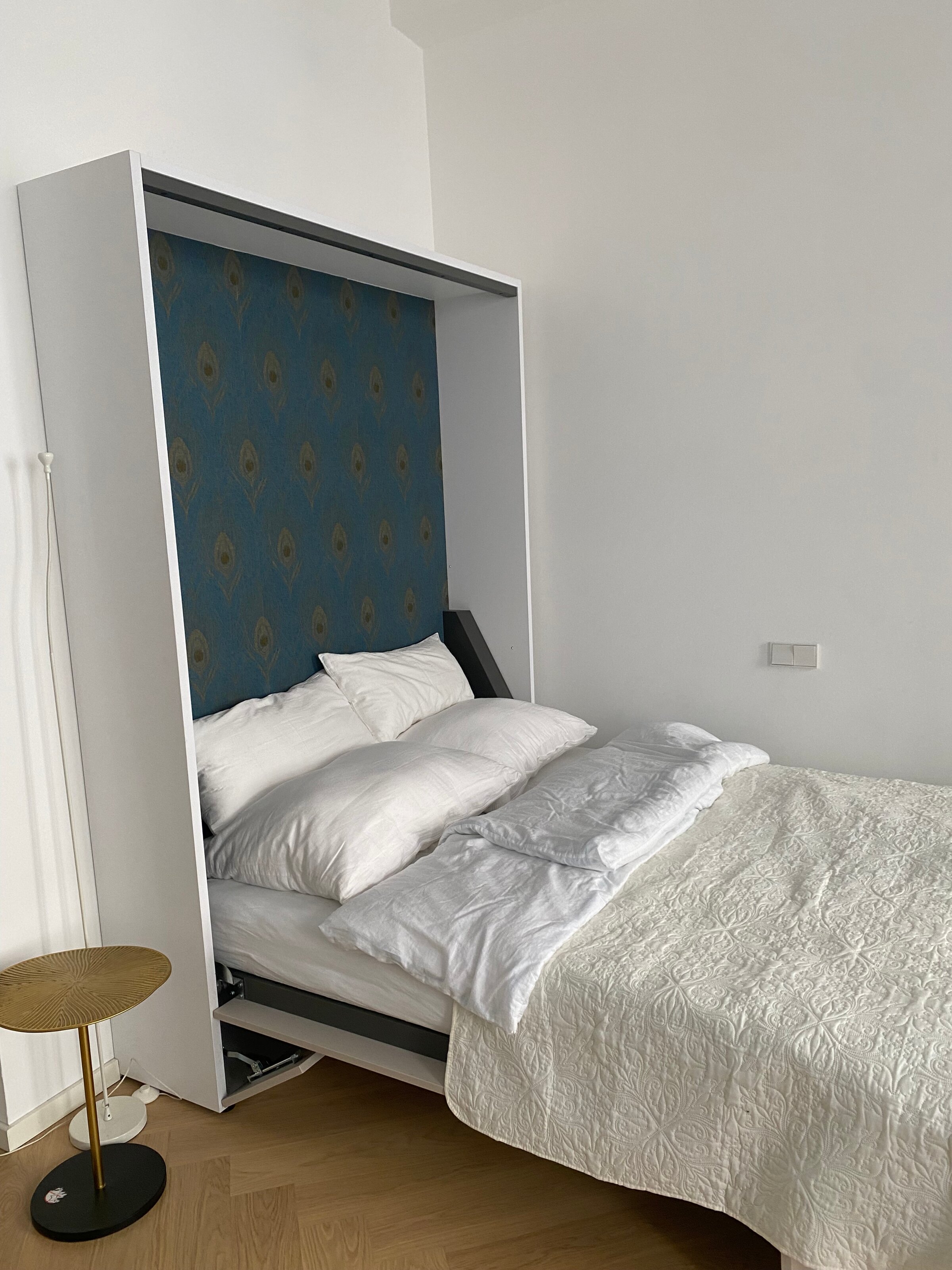 Doppelbett (mit Hochklapp-Möglichkeit)