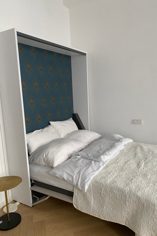 Doppelbett (mit Hochklapp-Möglichkeit)