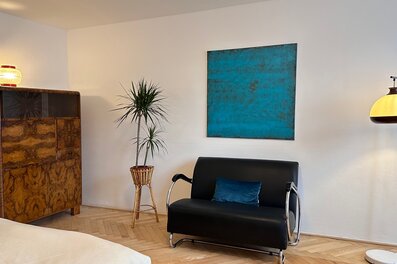 Möbliertes 1-Zimmer Apartment mit Vintage-Einrichtung – Kurzzeitmiete & Wohnen auf Zeit für 1 bis 6 Monate in Wien