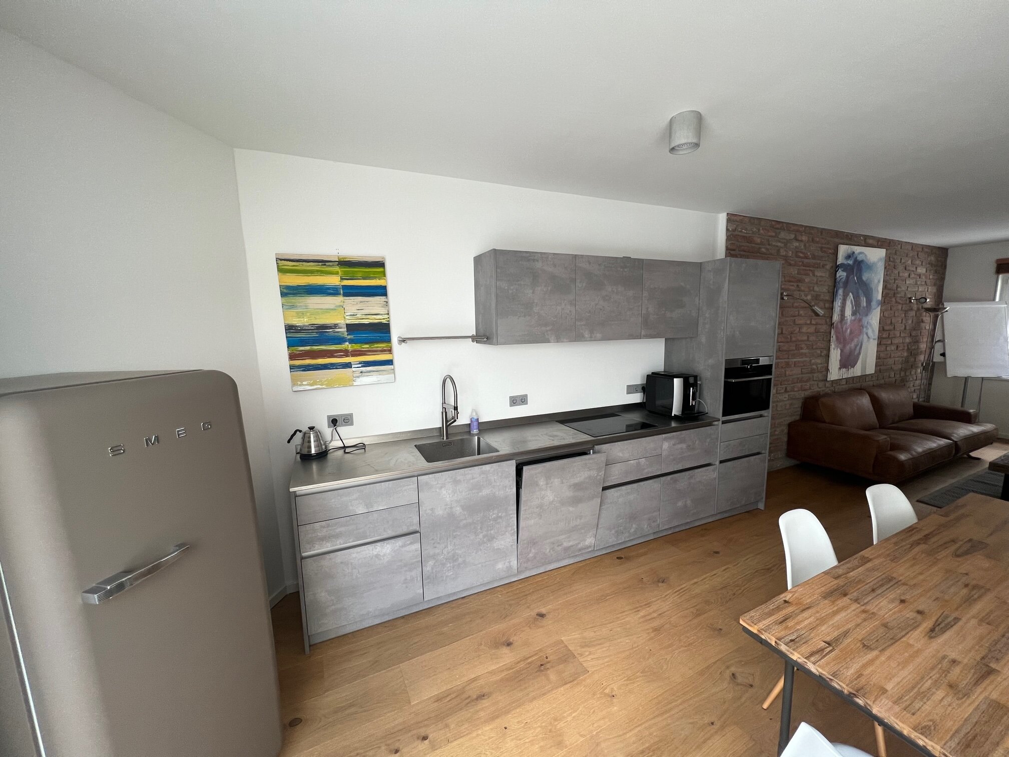 Kitchen with all necessary things