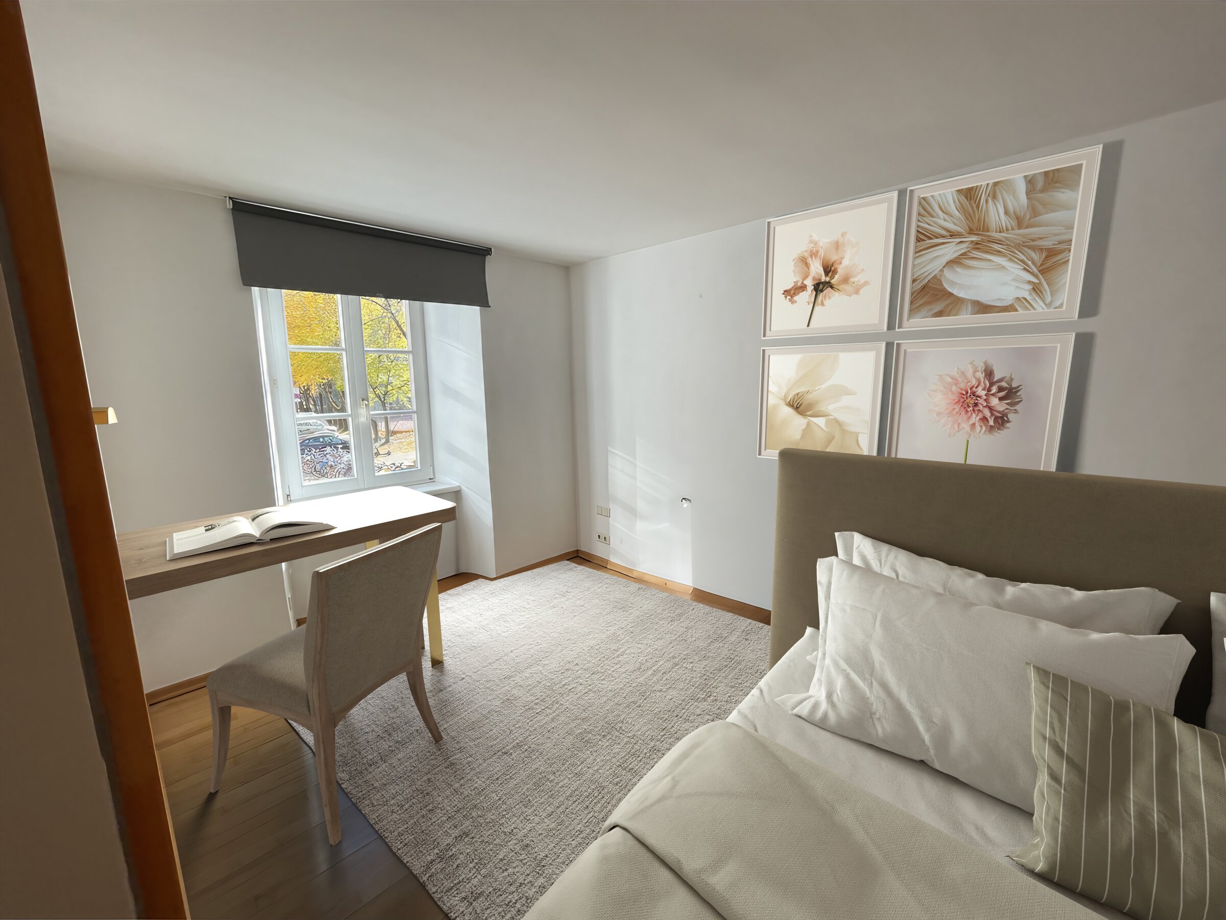 Schlafzimmer südseitig