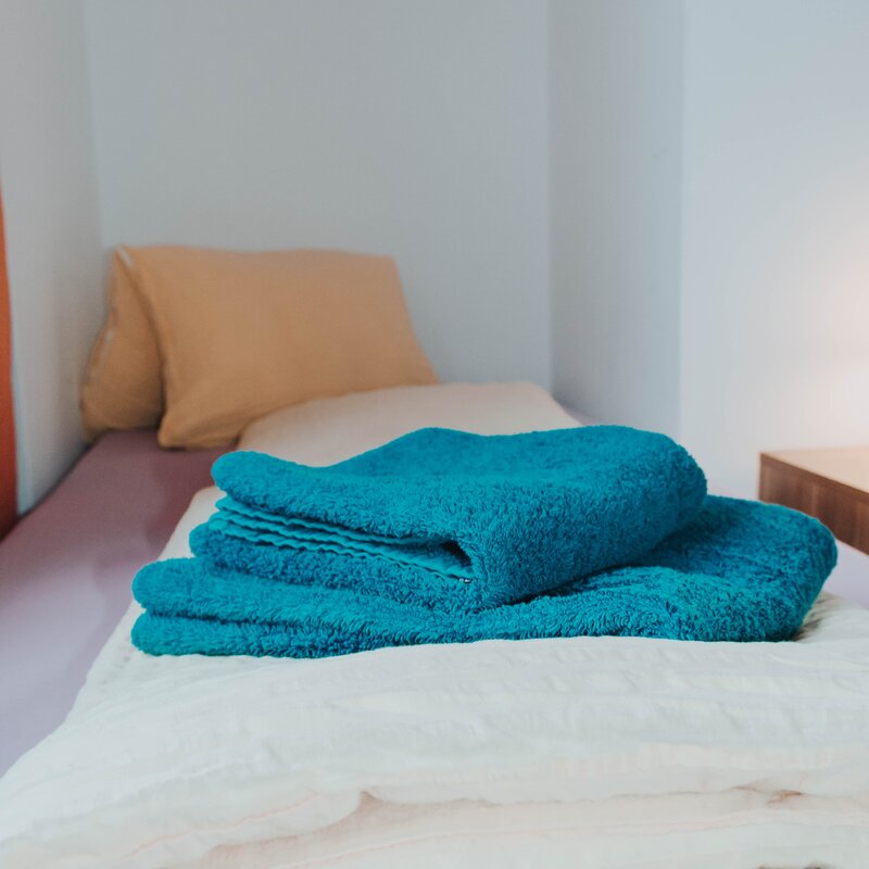 Bettwäsche inklusive