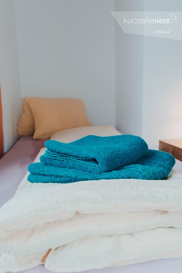 Bettwäsche inklusive