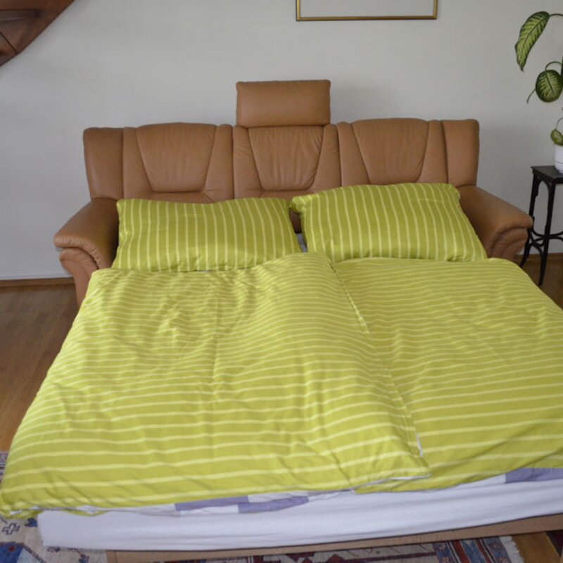 Couch als Doppelbett | © Werner Ertl