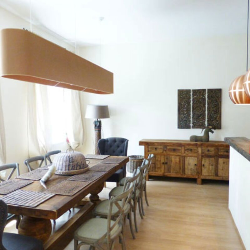 Esstisch f?r 8 Personen - Luxus Apartment Wien - Esstisch