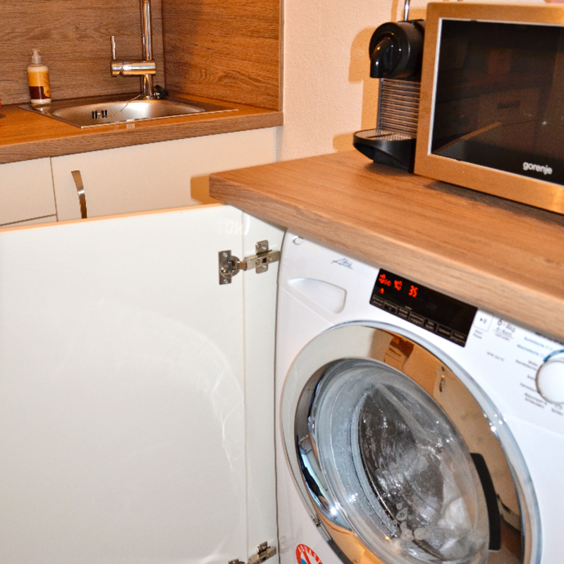 Waschmaschine und Trockner