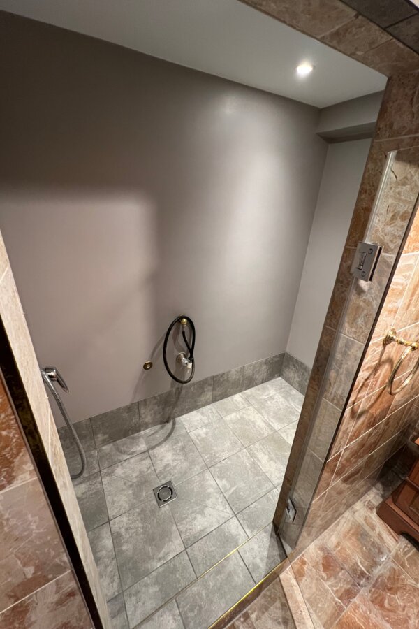 Dusche neu renoviert