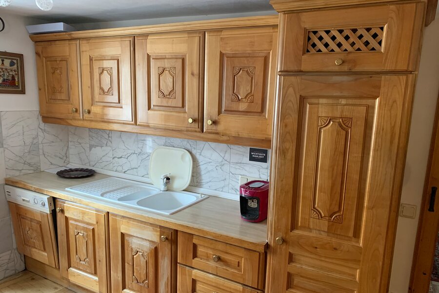 Küche aus edlem massivem Kirschholz