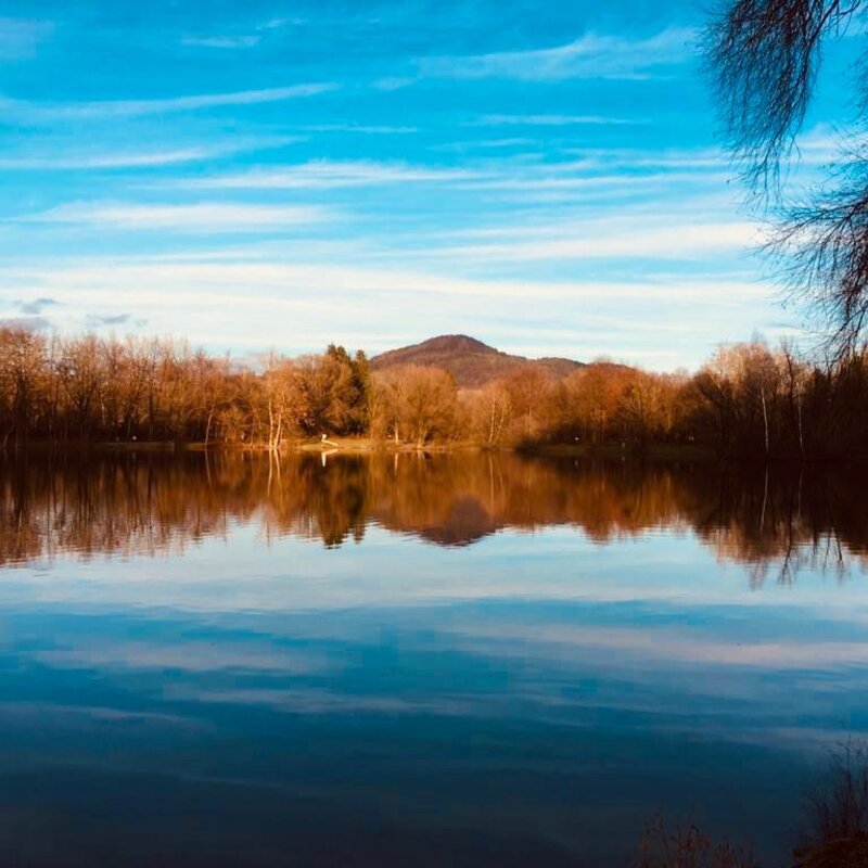 Einer der Salzachseen, 5 Gehminuten