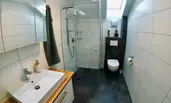 Bathroom with walk-in shower