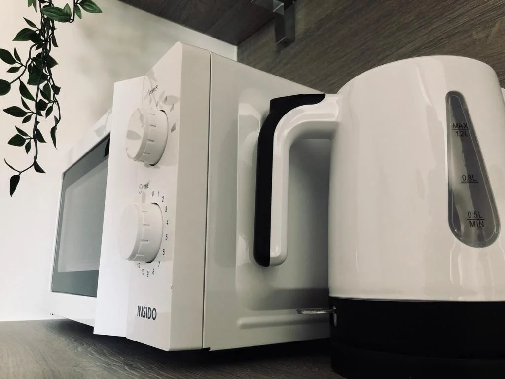 Microwave oven, water heater