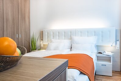 Bright furnished room with double bed – short-term rental & temporary housing for 1 to 6 months in Vienna