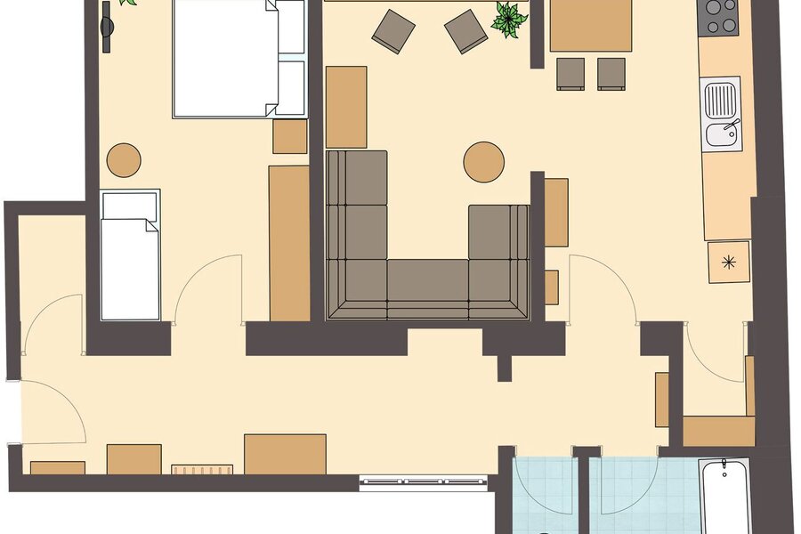 Grundriss | © Gerhard Seher