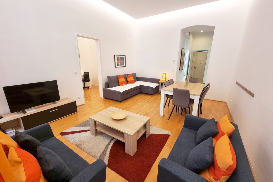 Helles 3-Zimmer Apartment mit modernem Wohnbereich – Kurzzeitmiete & Wohnen auf Zeit für 1 bis 6 Monate in Wien