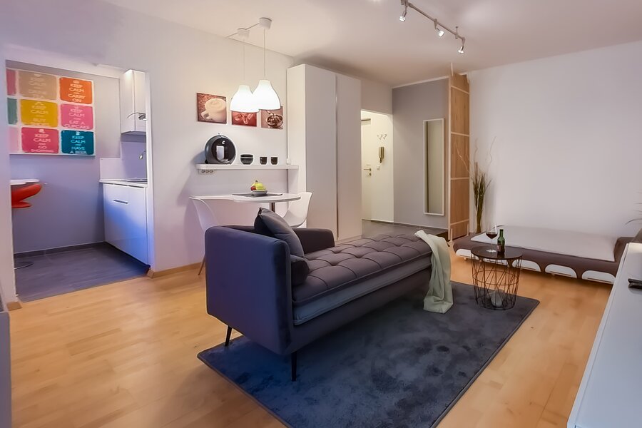 Wohnen auf Zeit im Zentrum | © Peter Müller