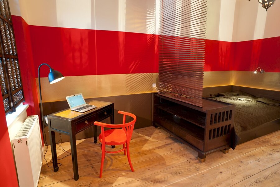 Stylish 1-room designer apartment with desk & bed – short-term rental & temporary housing for 1 to 6 months, Vienna