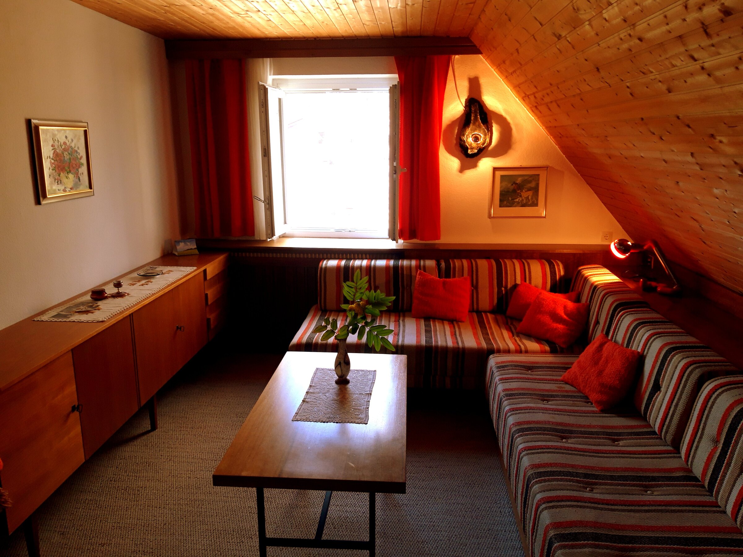 Stube als Sitzbereich 