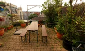 50 qm Terrasse