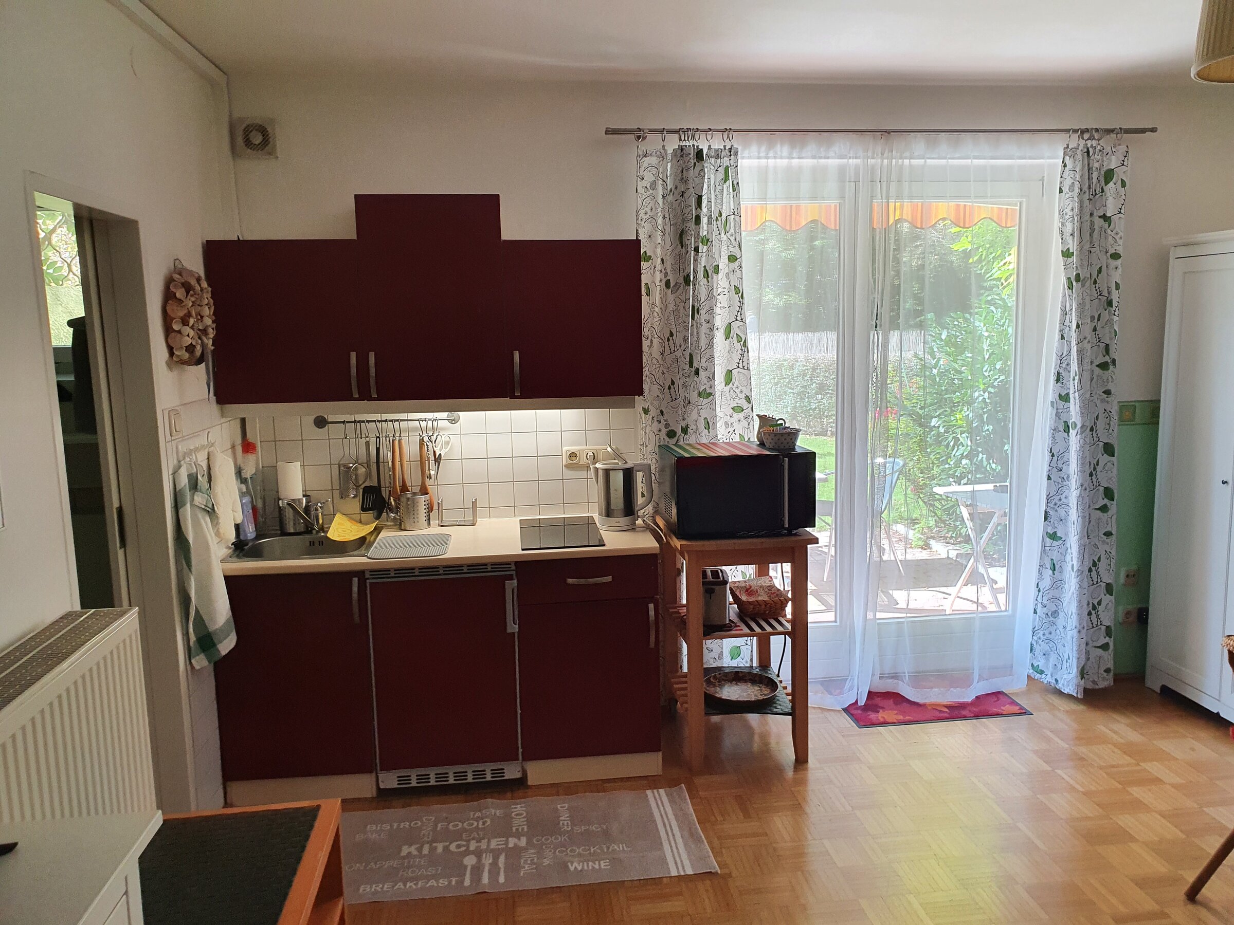 Küchenblock, Terrasse