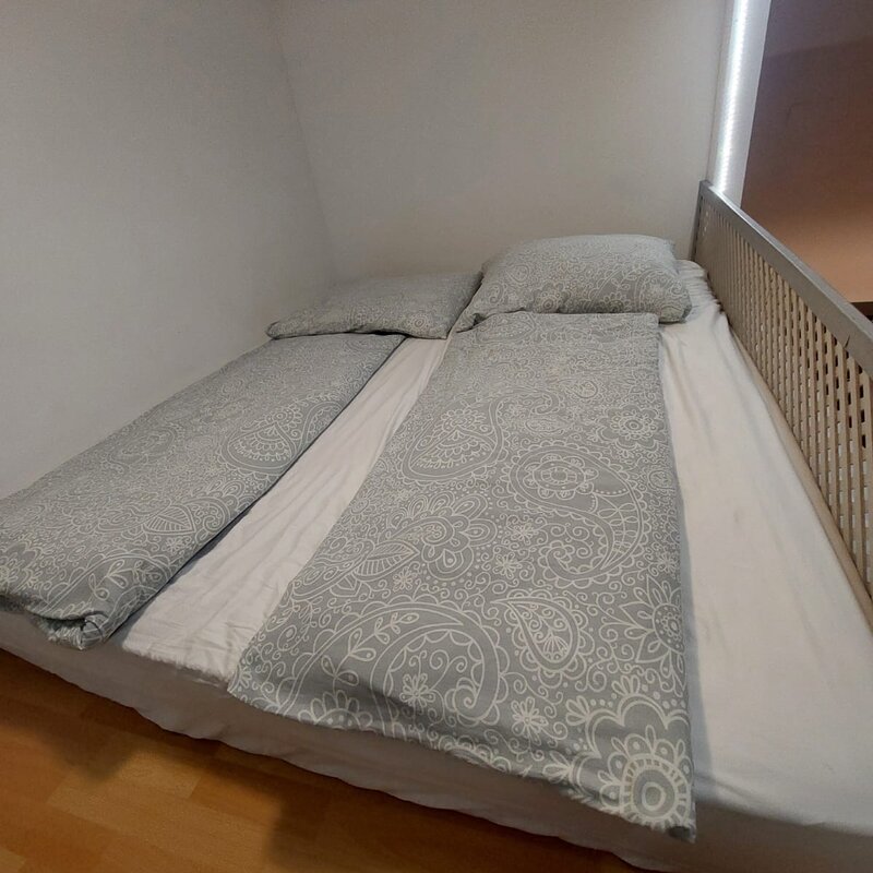 Schlafgelegenheit auf der Galerie