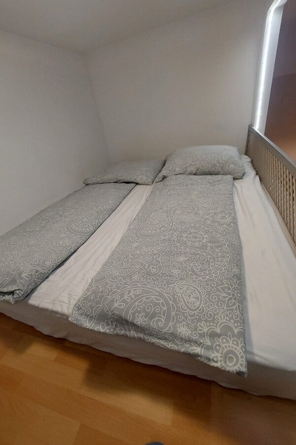 Schlafgelegenheit auf der Galerie