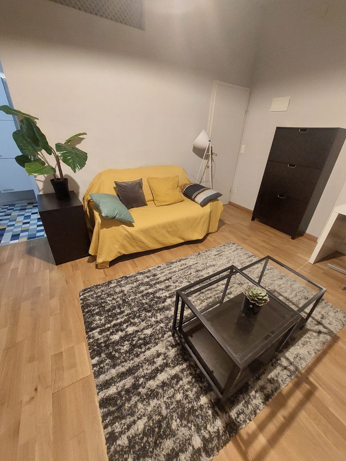 Wohnraum mit Schlafsofa