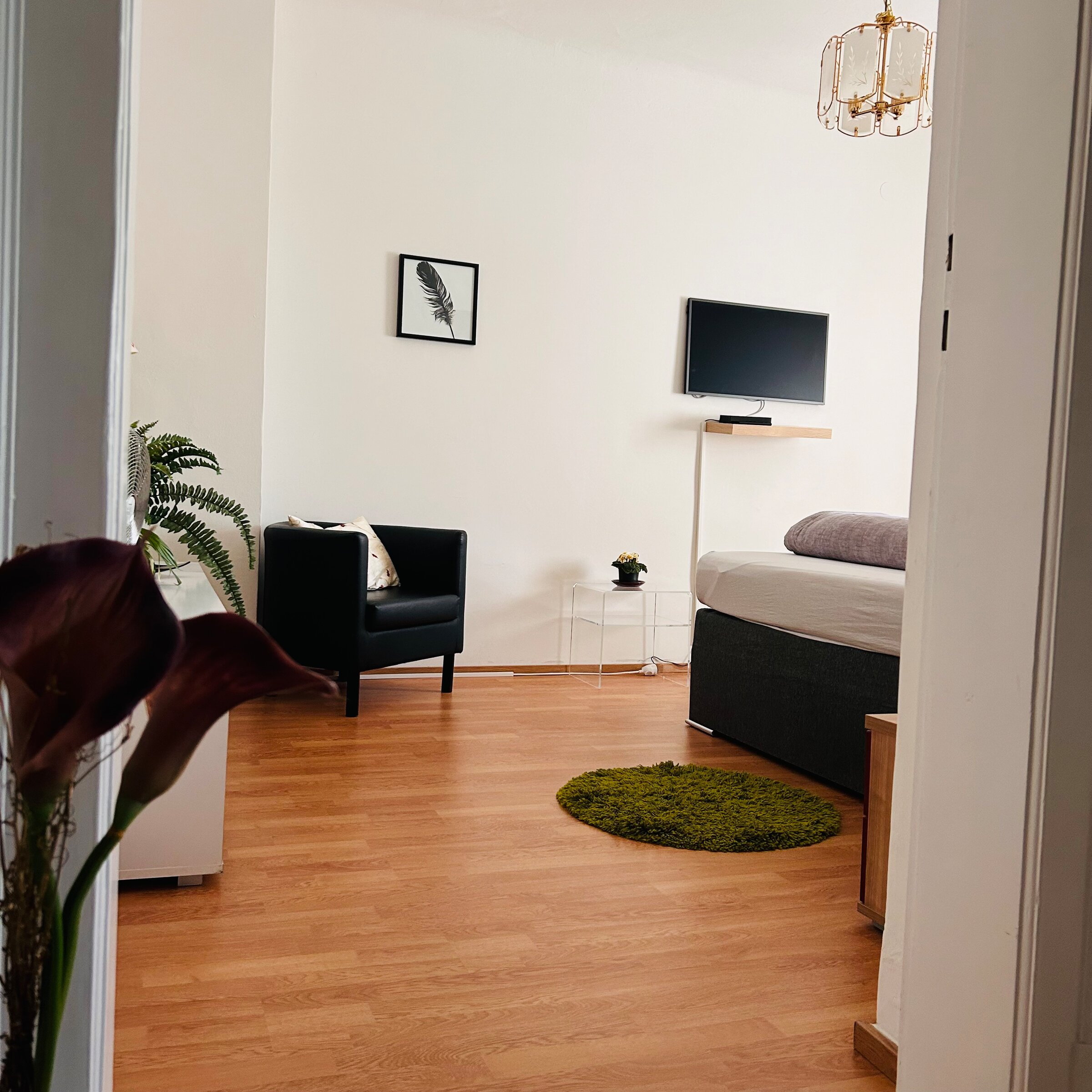 Sitzbereich im Schlafzimmer