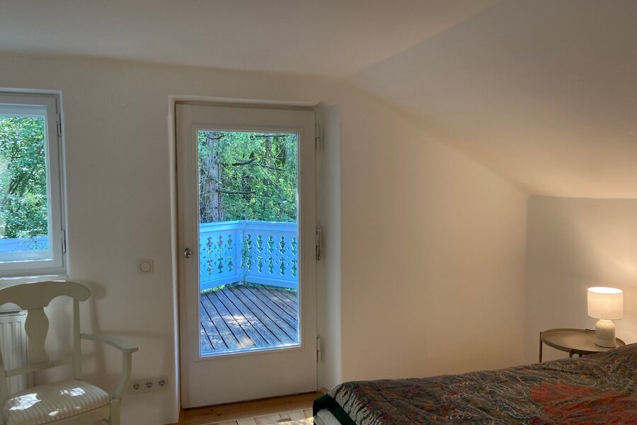 Schlafzimmer Obergeschoss AP1 | © Lukas Stöger