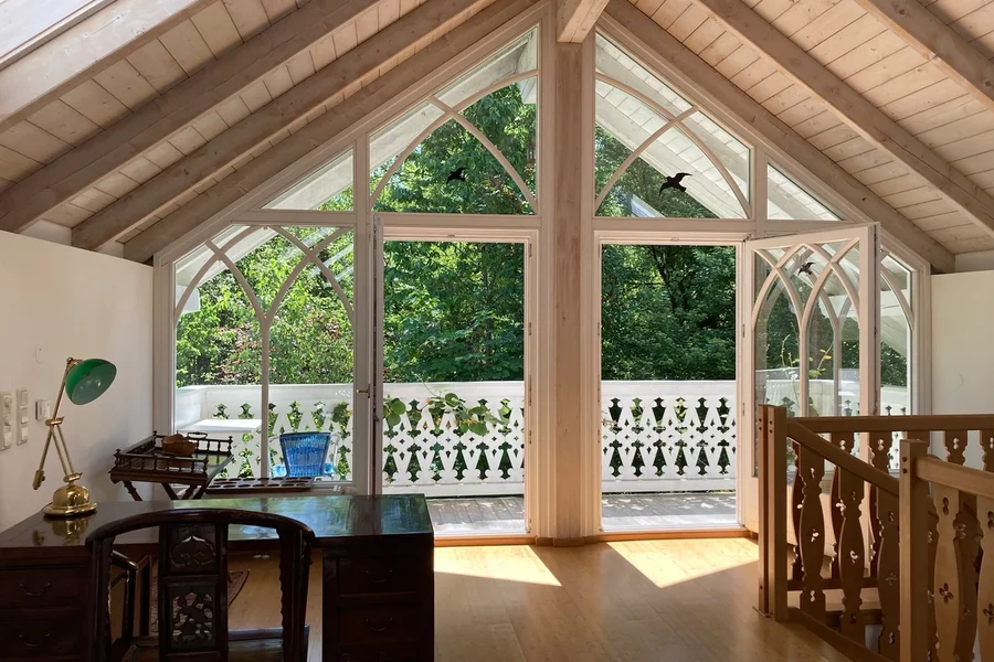 Bedroom upper floor AP2 | © Lukas Stöger