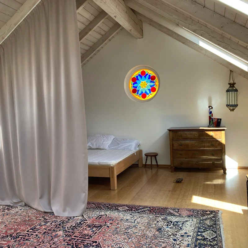 Bedroom upper floor AP2 | © Lukas Stöger