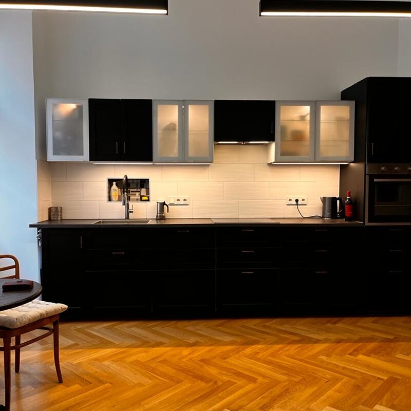 Modern kitchen, fully equipped 