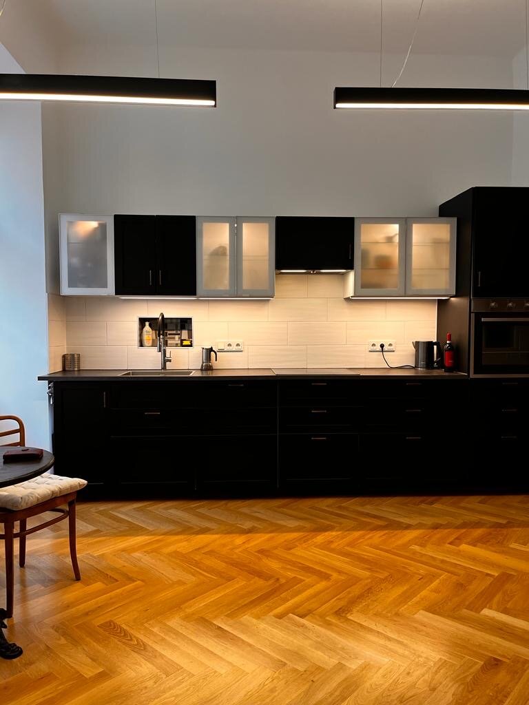 Modern kitchen, fully equipped 