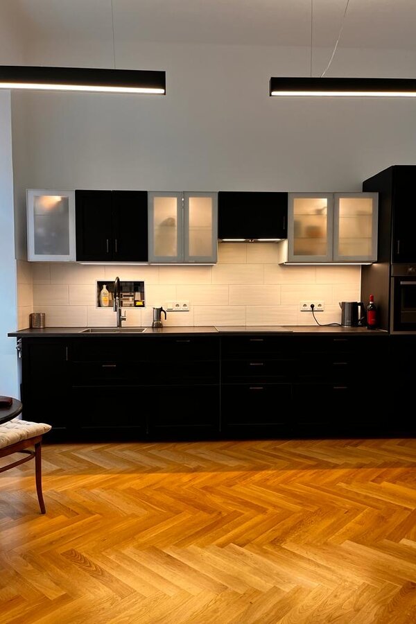 Modern kitchen, fully equipped 